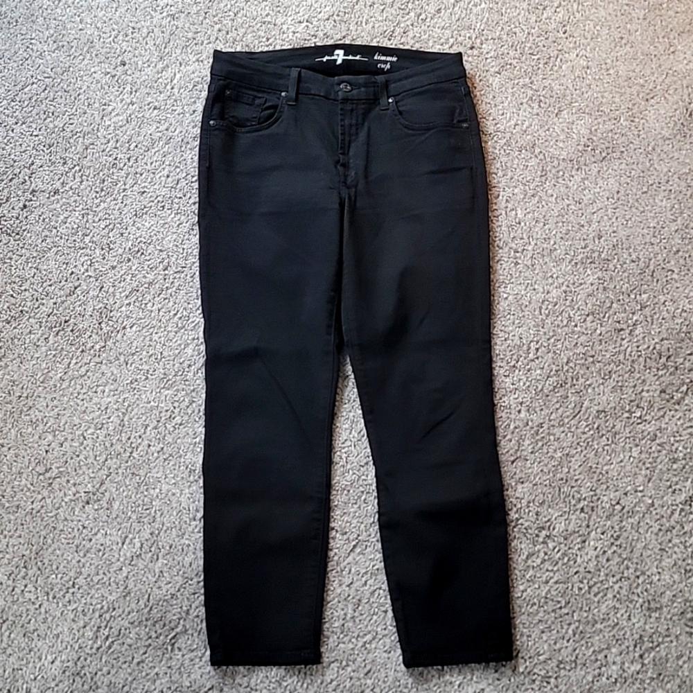 7 for all mankind Kimmie Crop